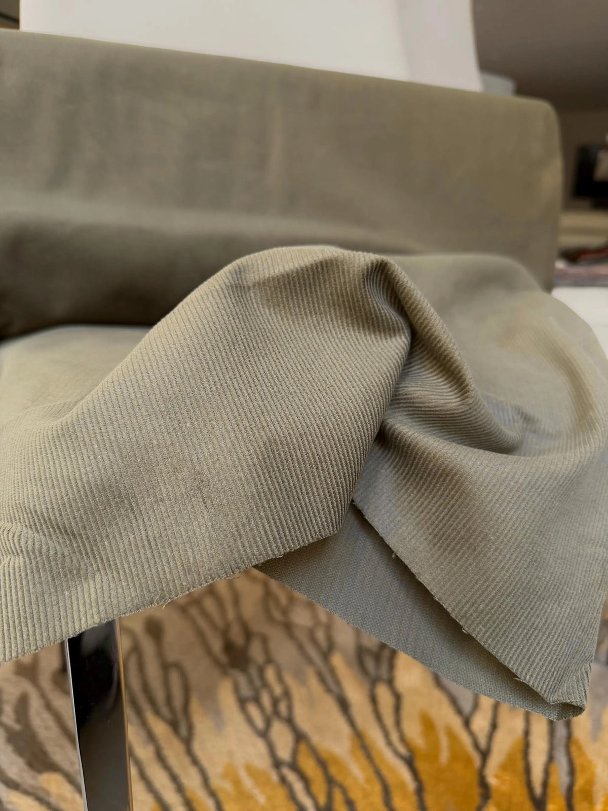 Cotton Corduroy- “Olive