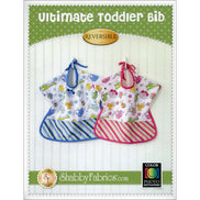 Ultimate Toddler Bib- Paper Pattern- Reversible