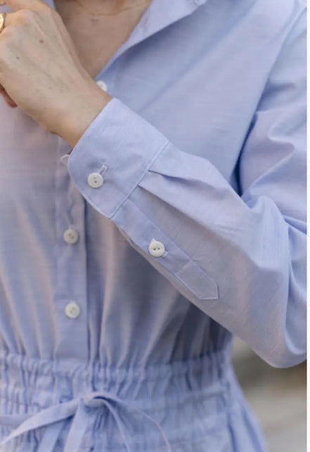 Tomigaya Shirt Dress Paper Pattern- Liesl + Co.