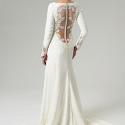 Butterick B5779 Sewing Pattern Misses’ Wedding/ Bridal Lace-Back Dresses with Train- Sizes 4-12