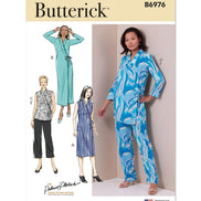 Butterick B6976 Sewing Pattern Misses' Lounge Set by Palmer/Pletsch
