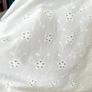 Francesca Cotton Eyelet- In White or PFD- 55