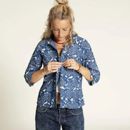 Tropicana Shirt- Wardrobe By Me- Paper Pattern- Sizes 0-24
