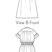 Tomigaya Shirt Dress Paper Pattern- Liesl + Co.