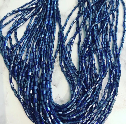 Dark Blue Bugle Beads (2126)
