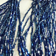 Dark Blue Bugle Beads (2126)