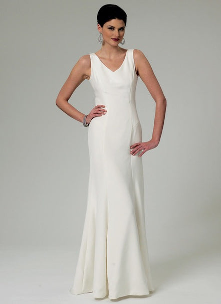 Butterick B5779 Sewing Pattern Misses’ Wedding/ Bridal Lace-Back Dresses with Train- Sizes 4-12