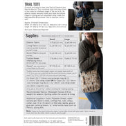Noodlehead- Trail Tote- Paper Pattern- Belt Bag