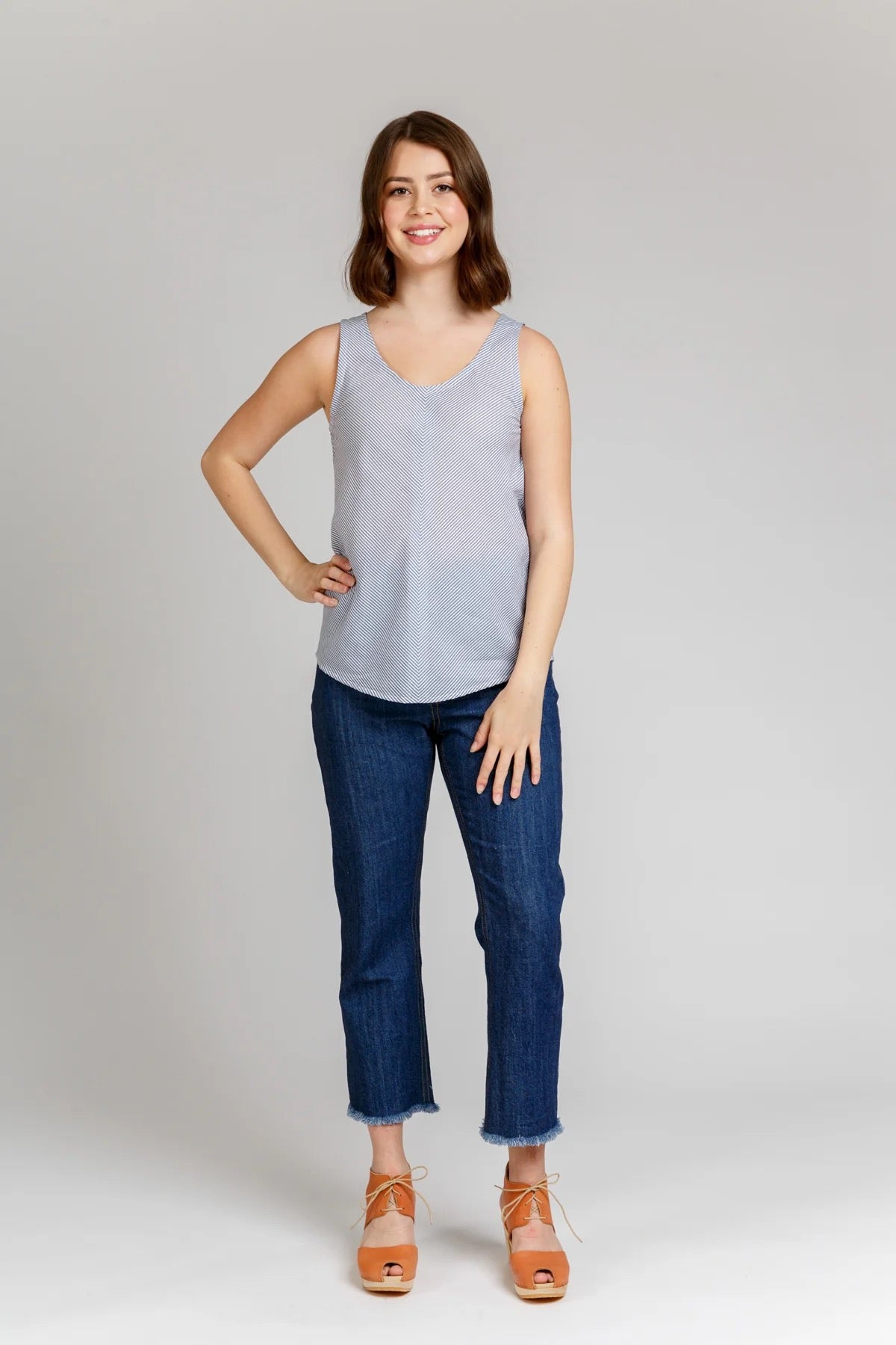 Eucalypt Woven Tank Top & Dress- Megan Nielsen Paper Pattern