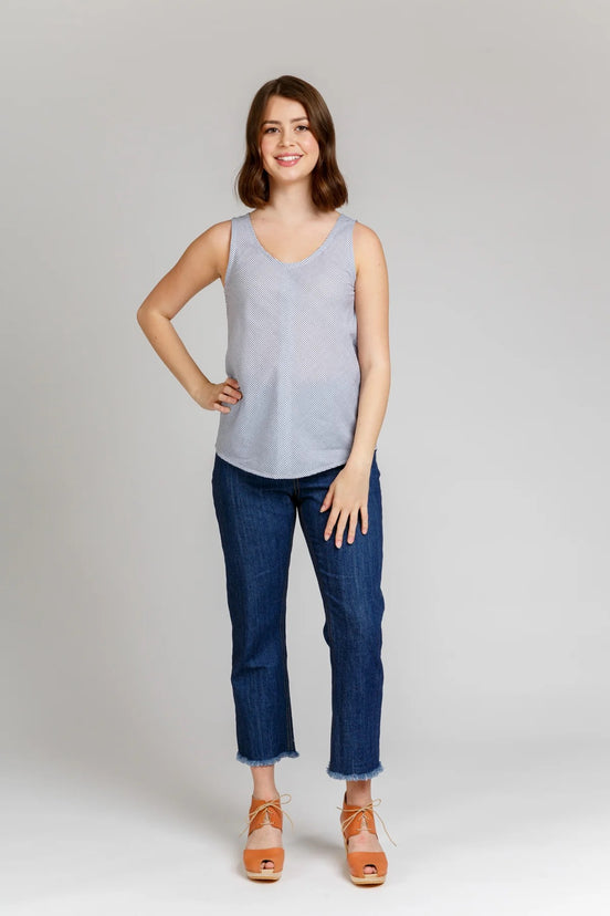 Eucalypt Woven Tank Top & Dress- Megan Nielsen Paper Pattern