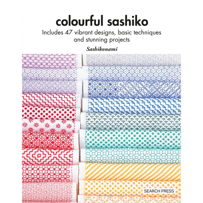 Colourful Sashiko- Book- Sashikonami