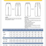 Rika Pants- Closet Core Paper Pattern