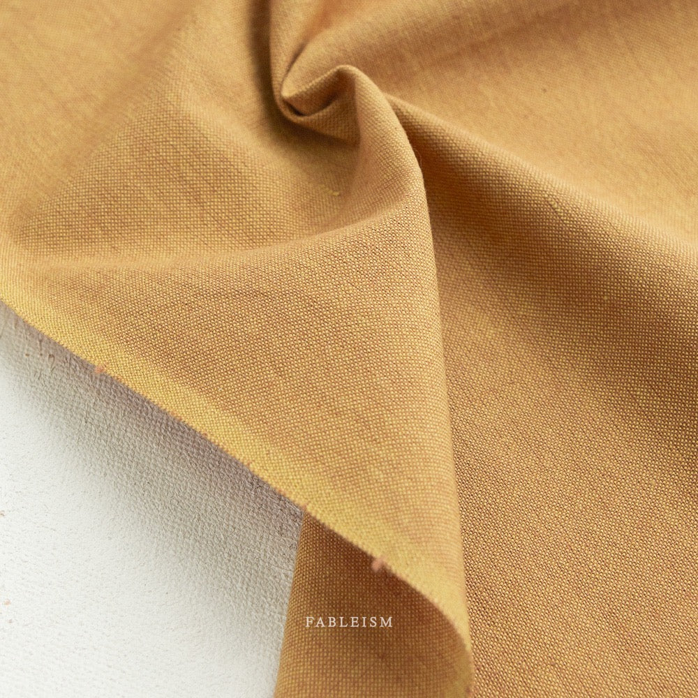 Watercolor Wovens- OCHRE- Fableism- Cotton Woven- 44” Wide