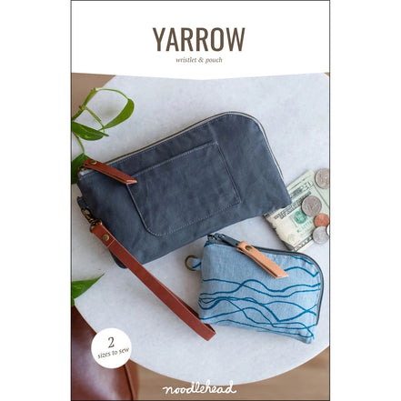 Noodlehead- Yarrow Wristlet & Pouch- Paper Pattern