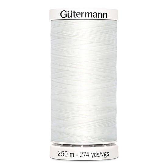 Gutermann Sew-All Thread 250m/274y Nu White #20