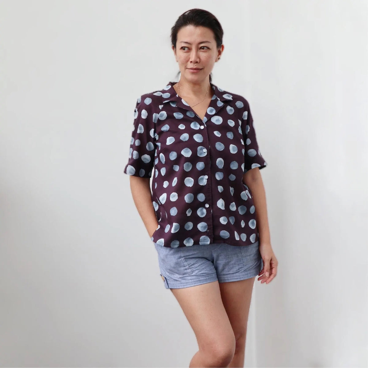 Tropicana Shirt- Wardrobe By Me- Paper Pattern- Sizes 0-24