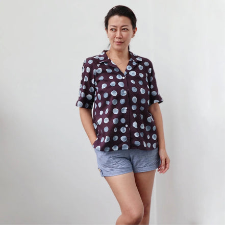 Tropicana Shirt- Wardrobe By Me- Paper Pattern- Sizes 0-24