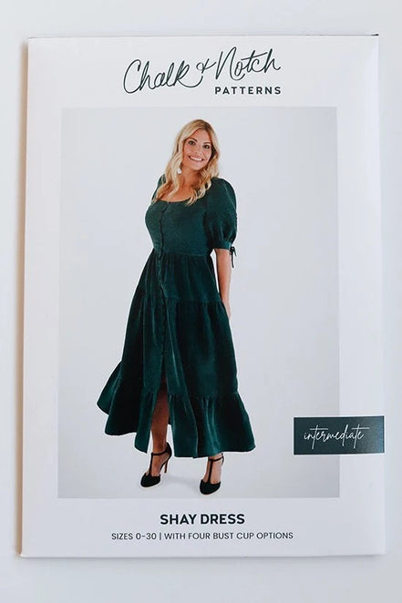 Shay Dress Paper Pattern- Chalk + Notch