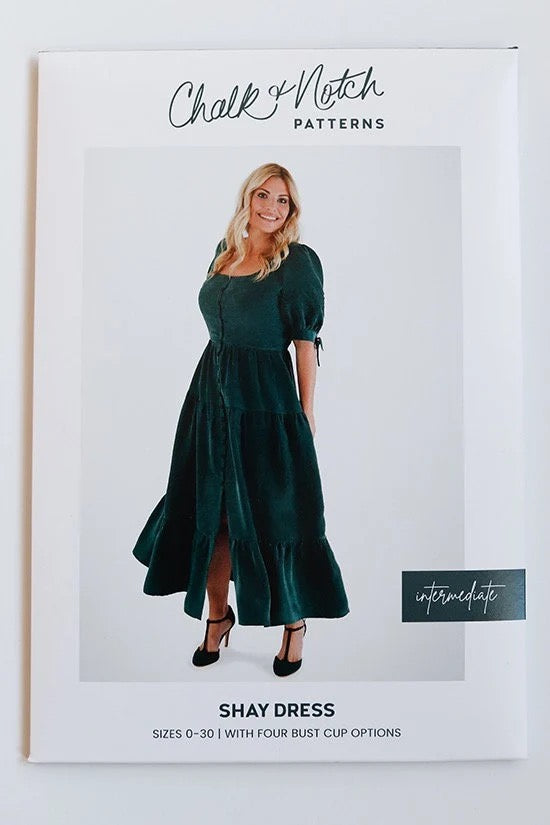 Shay Dress Paper Pattern- Chalk + Notch