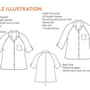 Tropicana Shirt- Wardrobe By Me- Paper Pattern- Sizes 0-24