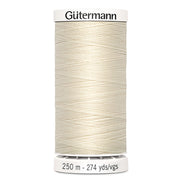 Gutermann Sew-All Thread 250m/274y Eggshell #22