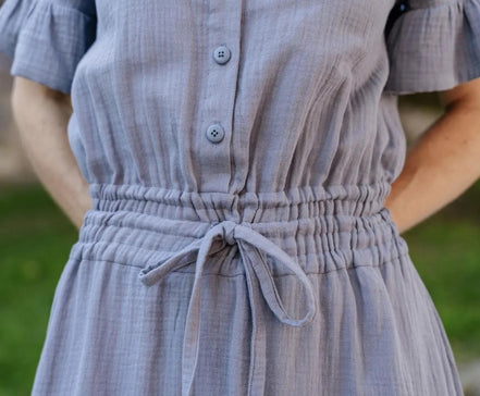 Tomigaya Shirt Dress Paper Pattern- Liesl + Co.