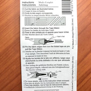 Clover Bias Tape Maker- 1/2