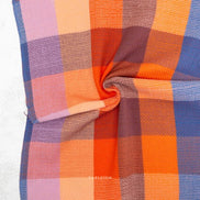 Waffle Happy Checkers in Sorbet- Cotton Woven Fableism- 54