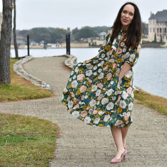 Freedom Dress- Wardrobe By Me- Paper Pattern- Sizes 0-24