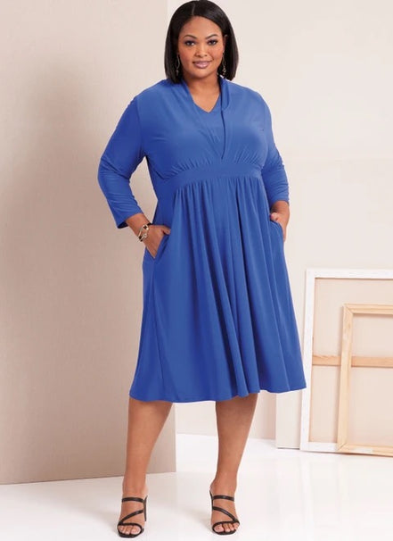 Butterick B6941 Sewing Pattern Women's Knit Dresses by Palmer/Pletsch