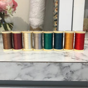 Sajou Selection Box- 8 Spools SILK THREAD- Assortment #2 (Autumnal Colors)