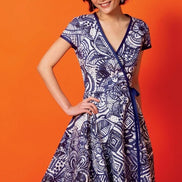 McCall's Sewing Pattern Misses' Wrap Dresses and Belt- M6959- 6-8-10-12-14