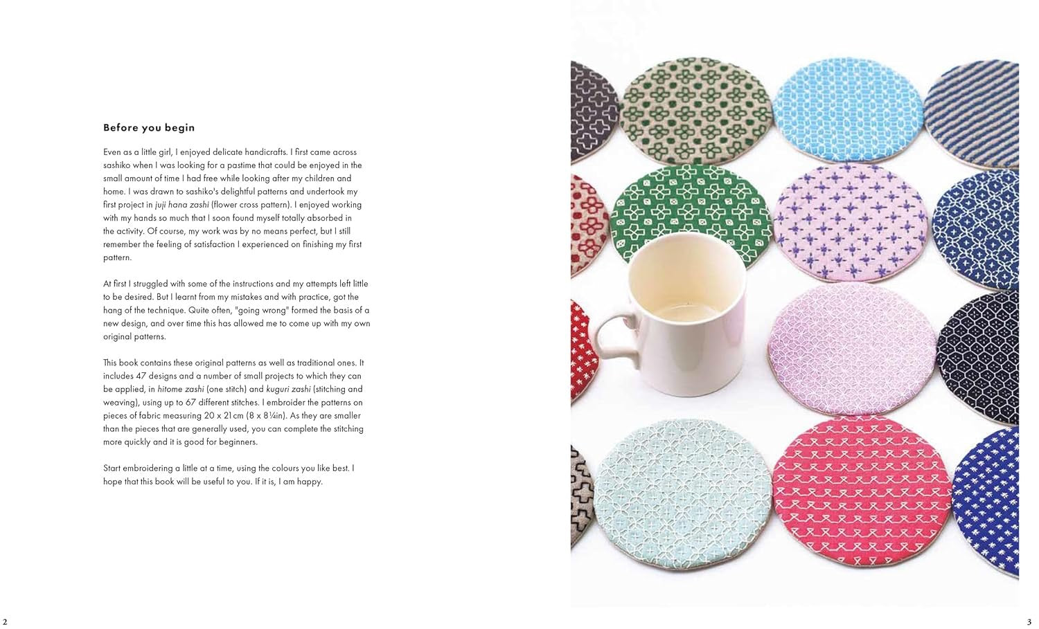 Colourful Sashiko- Book- Sashikonami