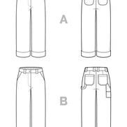 Rika Pants- Closet Core Paper Pattern