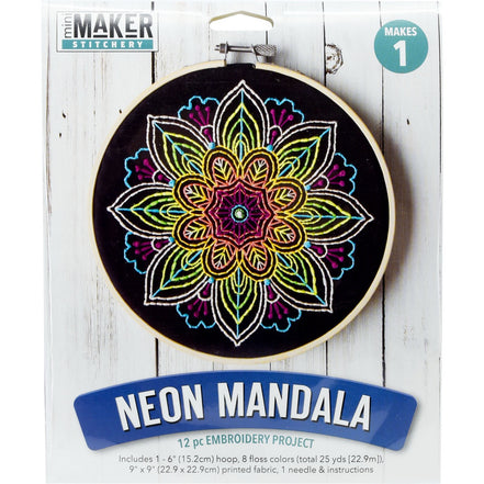Mandala Embroidery Kit