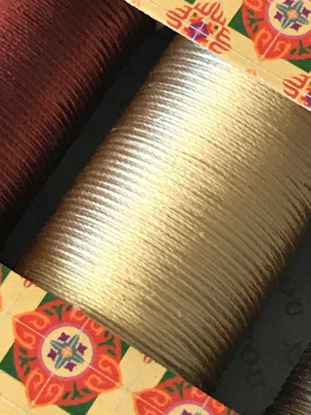 Sajou Selection Box- 8 Spools SILK THREAD- Assortment #2 (Autumnal Colors)