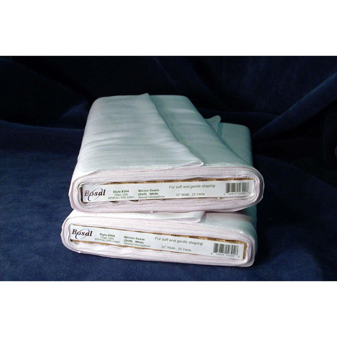 Bosal Woven Sew In Interfacing - Soft- 23” Wide- White- #304