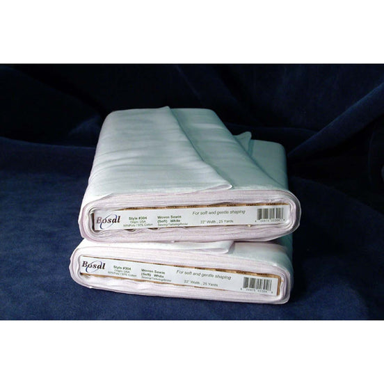 Bosal Woven Sew In Interfacing - Soft- 23” Wide- White- #304