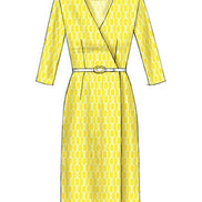 McCall's Sewing Pattern Misses' Wrap Dresses and Belt- M6959- 6-8-10-12-14