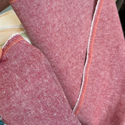Essex Yarn Dyed Linen- Cotton Blend- Red- 44