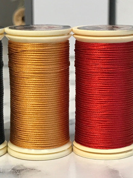 Sajou Selection Box- 8 Spools SILK THREAD- Assortment #2 (Autumnal Colors)