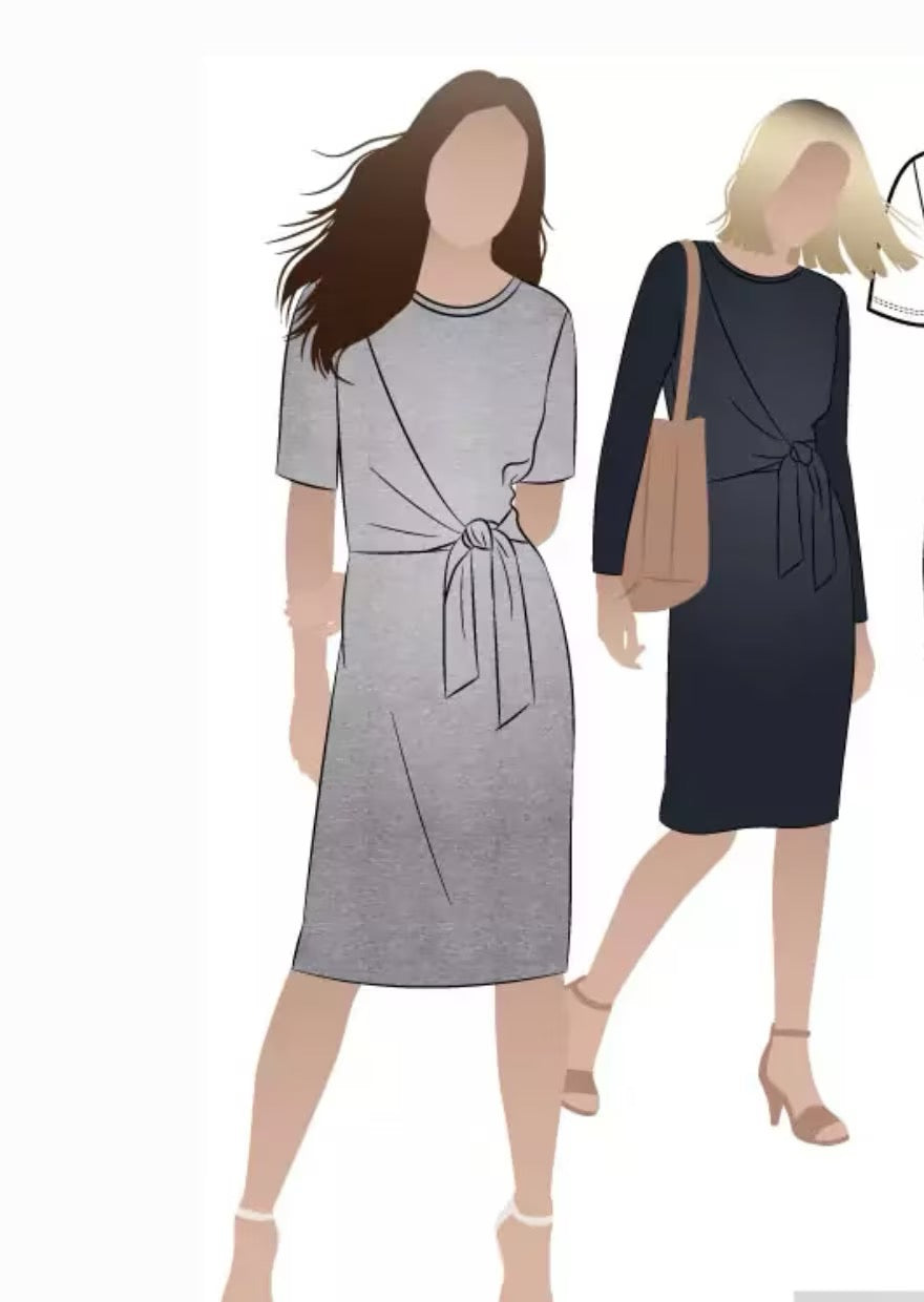 Astoria Knit Dress- Style Arc Paper Pattern
