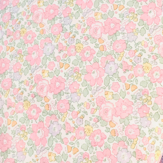 Liberty London- Betsy Ann Tana Lawn Cotton- Pink, Lilac, Green, Orange, Yellow
