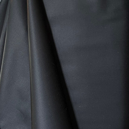 Black Cotton Ultra Sateen- 44" Wide