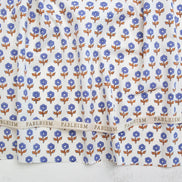 Flowerling in Violet- Indian Block Prints: Cottage- Fableism- 44