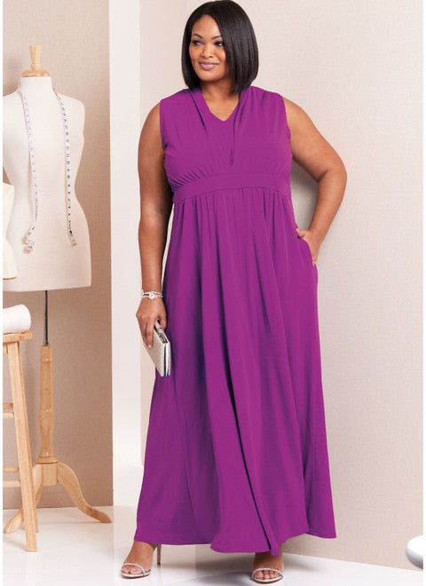 Butterick B6941 Sewing Pattern Women's Knit Dresses by Palmer/Pletsch