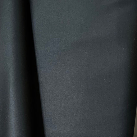 Black Cotton Ultra Sateen- 44" Wide