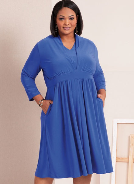 Butterick B6941 Sewing Pattern Women's Knit Dresses by Palmer/Pletsch