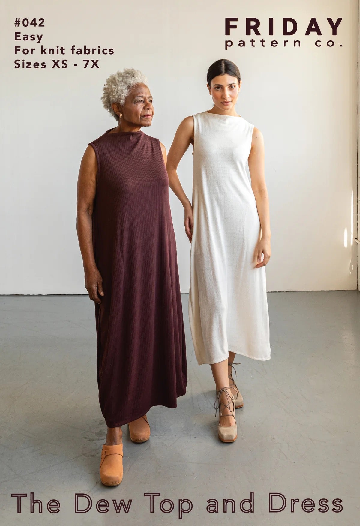 Dew Top and Dress- Printed Pattern- Friday Pattern Co.