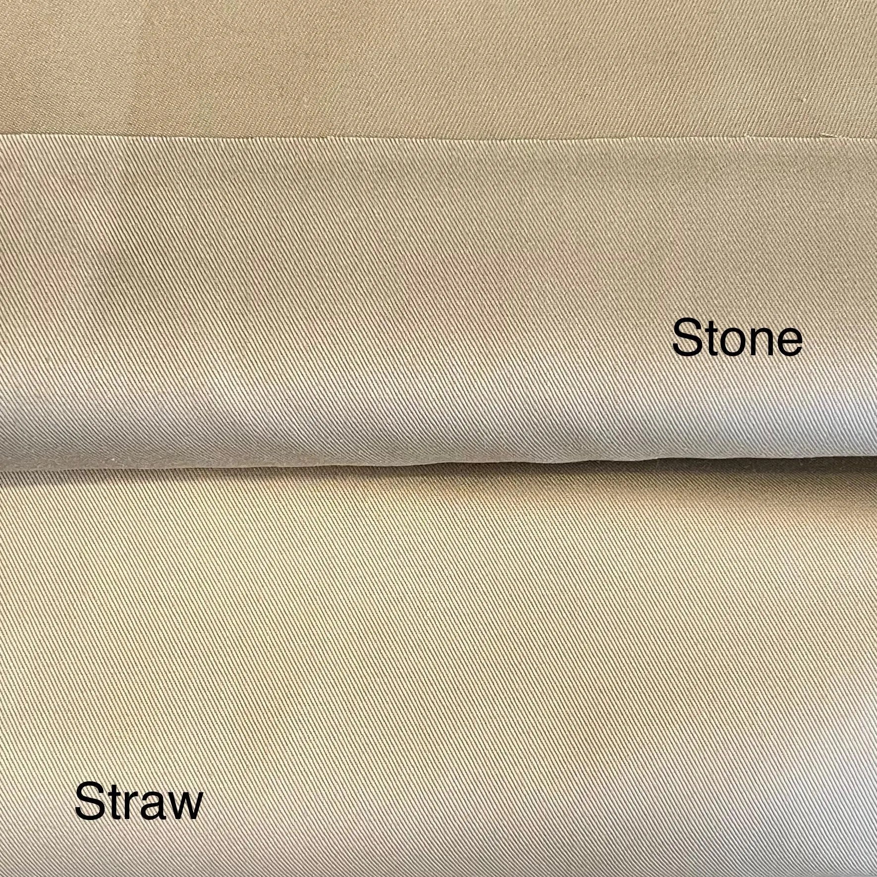 Kobe Cotton Twill- 6 OZ- Beige “Straw”- 44